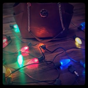 Brown MK purse